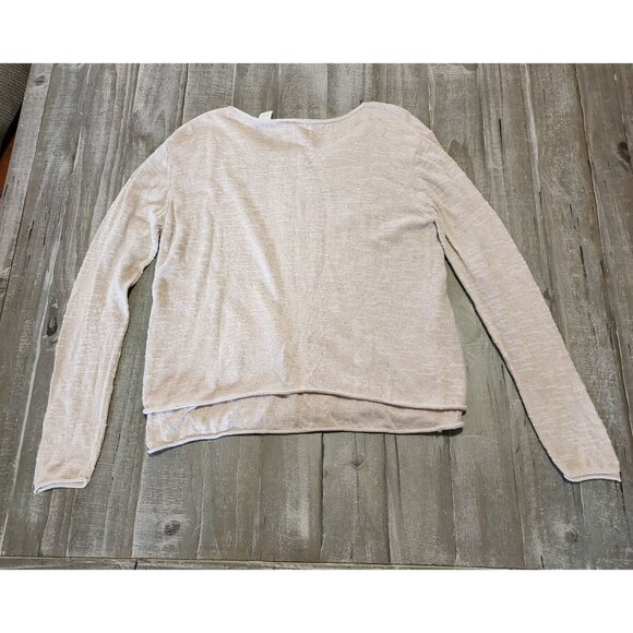 J. Jill Women's Sweater Top Long Sleeve Lightweight Knit Small Tan - Picture 9 of 9